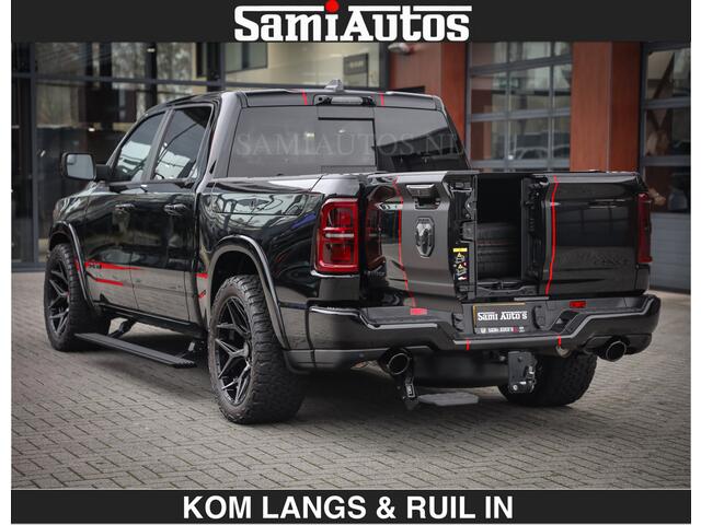 Dodge RAM PICKUP Limited 540 PK | De Meest Luxe en Volle Pick-Up in zijn Klasse | Massage + Full Option | Comfortabele Dubbele Cabine met Royale 5 Zitplaatsen | BPM vrij | Nu Leverbaar uit Voorraad | Voorraad Nr 2334 - 5409 | De specialist in Amerikaanse pick-ups in Nederland en Europa.