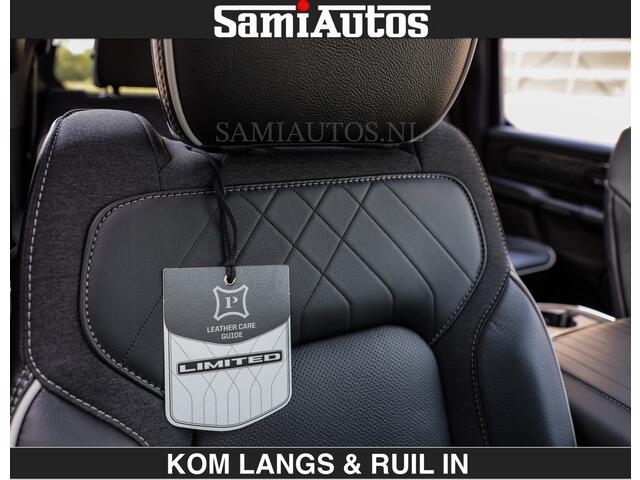 Dodge RAM PICKUP De Meest Luxe en Volle Pick-Up in zijn Klasse | Limited H.O 540HP 706Nm | Massage + Full Option | Comfortabele Dubbele Cabine met Royale 5 Zitplaatsen | BPM vrij | Nu Leverbaar uit Voorraad | Voorraad Nr 2304 - 8540 | De specialist in Amerikaanse pick-ups in Nederland en Europa.
