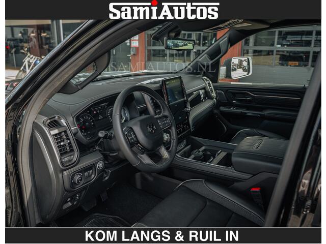 Dodge RAM PICKUP LIMITED 2027 5.7 V8 HEMI | MAXIMAAL UITGERUST | DUBBELE CABINE | 5 PERSOONS | DC | Allernieuwste Limited uitvoering - volledig uitgerust met alle opties, inclusief MWK en normale laadbak.