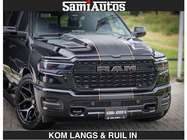 Dodge RAM PICKUP LIMITED SPORT H.O 540 PK | Massage + Full Option | De Meest Luxe en Volle Pick-Up in zijn Klasse | Comfortabele Dubbele Cabine met Royale 5 Zitplaatsen | BPM vrij | Nu Leverbaar uit Voorraad | Voorraad Nr 2355 - 5149 | De specialist in Amerikaanse pick-ups in Nederland en Europa.