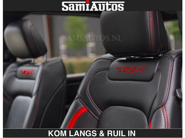 Dodge RAM PICKUP TRX HELLCAT 712 PK 6.2 V8 SUPERCHARGER | BLACK EDITION | BOM VOL | GRANITE MET ZWART LEDER RODE STIKSELS | CREW CAB DUBBELE CABINE DC | 5 PERSOONS GRIJS KENTEKEN |