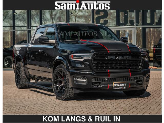 Dodge RAM PICKUP HULK PACK | Limited 540 PK | Massage + Full Option | De Meest Luxe en Volle Pick-Up in zijn Klasse | Hulk Pack is meer prijs | Comfortabele Dubbele Cabine met Royale 5 Zitplaatsen | BPM vrij | Nu Leverbaar uit Voorraad | Voorraad Nr 2357 - 5182 | De specialist in Amerikaanse pick-ups in Nederland en Europa.