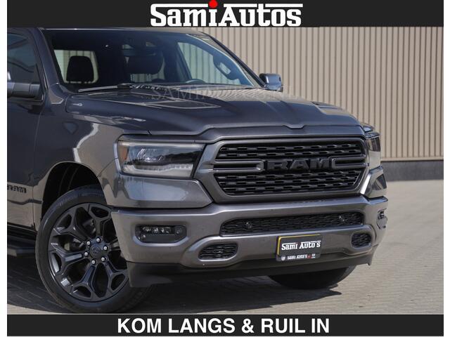 Dodge RAM PICKUP SPORT | 5.7 V8 HEMI | PANORAMA DAK | GROOT SCHERM | 22' LIMITED WHEELS | ZEER NETTE STAAT | CREW CAB | DUBBEL CABINE | 5 PERSOONS | DC | 3500 KG TREKVERMOGEN |