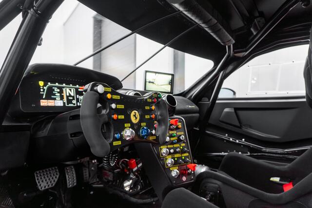 Ferrari 296 Challenge - Nero DS - Passenger Seat - NEW