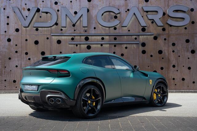 Ferrari Purosangue 6.5 V12 | Atelier | Full Carbon | Massage | Verde Metallic Opaco | Ventilatie | Connect | Matrix LED | Full Options | Orig. NL |