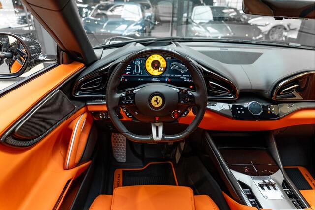 Ferrari Purosangue Airbrushed Shields Arancio Full Carbon 6.5 V12