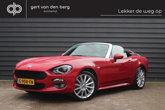 Fiat 124 Spider 1.4 MultiAir Turbo Lusso - 140 PK - AUTOMAAT - LEDER - CAMERA - KEYLESS -