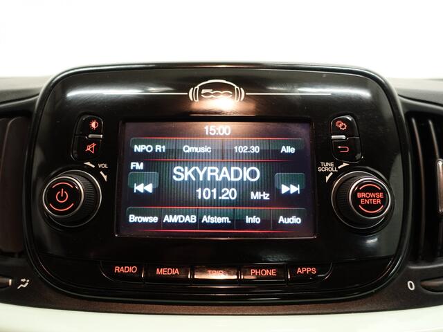 Fiat 500 1.2 Sportline- Xenon Led, Mf Stuur, Cruise, Airco, Elek pakket