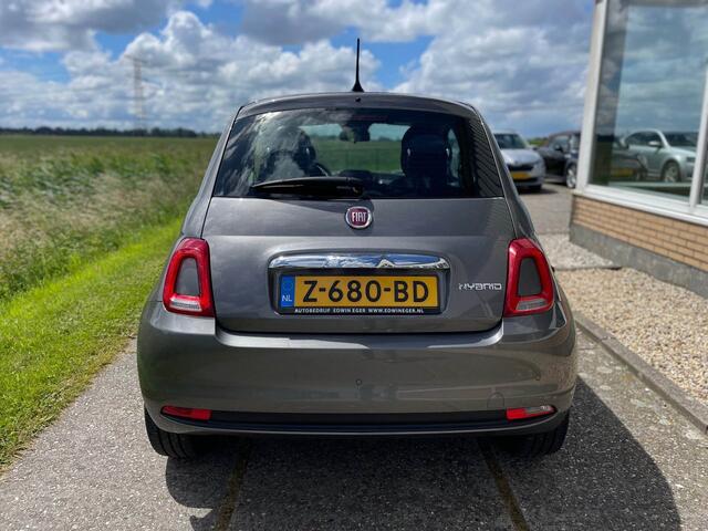 Fiat 500 1.0 Hybrid Club, Apple carplay, clima, parkeersensoren