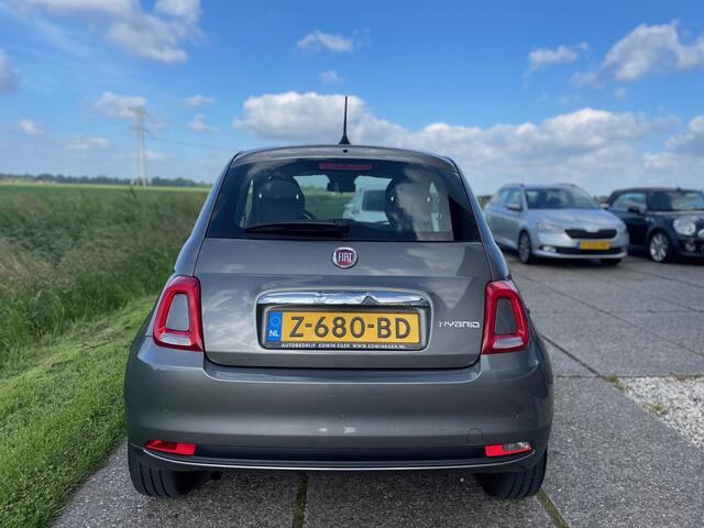 Fiat 500 1.0 Hybrid Club, Apple carplay, clima, parkeersensoren