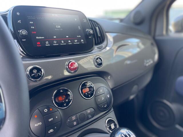 Fiat 500 1.0 Hybrid Club, Apple carplay, clima, parkeersensoren