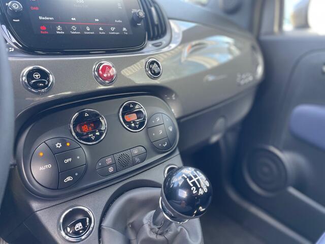 Fiat 500 1.0 Hybrid Club, Apple carplay, clima, parkeersensoren