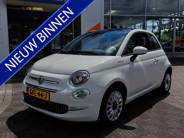 Fiat 500 1.0 Hybrid 70pk Dolcevita | Apple Carplay + Android Auto | Clima | Cruise | Panoramadak | Bluetooth Carkit+Streaming+USB | Elek.Ramen+Spiegels | Stuurbekrachtiging | 15''lm