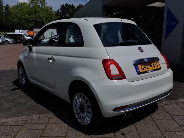 Fiat 500 1.0 Hybrid 70pk Dolcevita | Apple Carplay + Android Auto | Clima | Cruise | Panoramadak | Bluetooth Carkit+Streaming+USB | Elek.Ramen+Spiegels | Stuurbekrachtiging | 15''lm