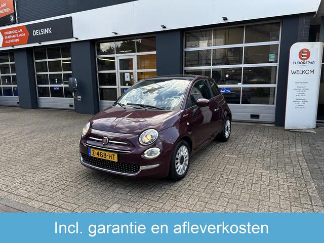 Fiat 500 1.0 Hybrid Sport All-in prijs Pano/Airco/Cruise/Bluetooth