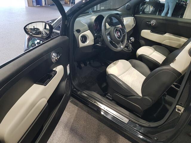Fiat 500 1.0 Hybrid Launch Edition Navigatie | Cruise | Halfleder | Sensoren