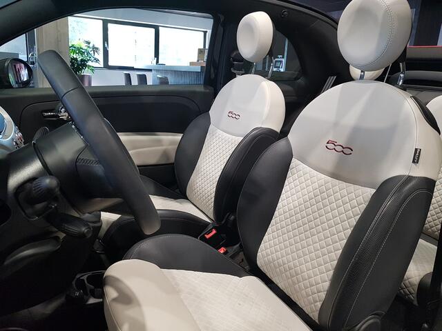 Fiat 500 1.0 Hybrid Launch Edition Navigatie | Cruise | Halfleder | Sensoren