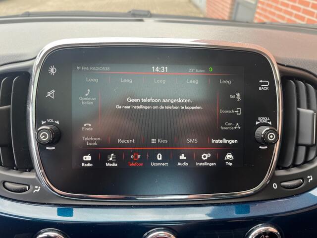 Fiat 500 0.9 TWINAIR T LOUNGE AIRCO PANO CRUISE BLUETOOTH