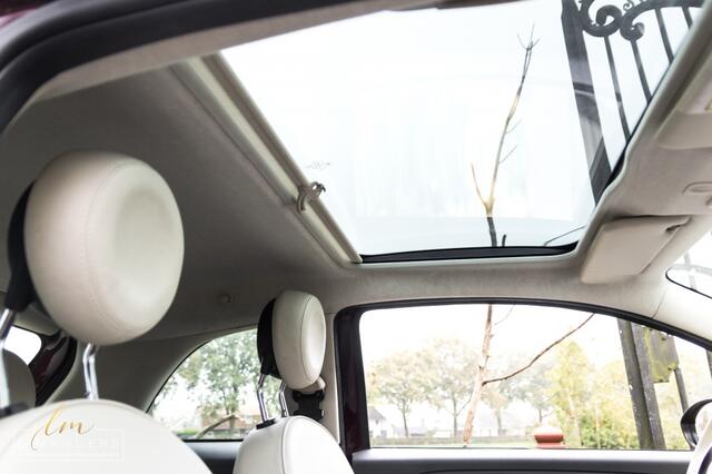 Fiat 500 1.2 Lounge 2017 BORDEAUX | Panoramadak | Navigatie | Distributie