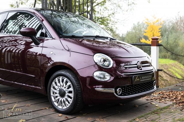 Fiat 500 1.2 Lounge 2017 BORDEAUX | Panoramadak | Navigatie | Distributie