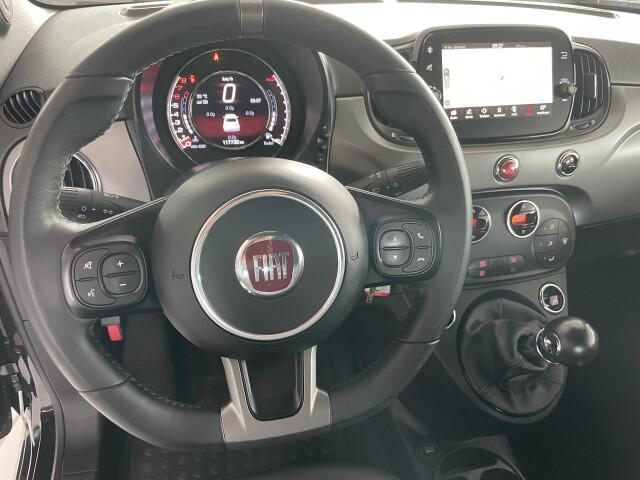 Fiat 500 0.9 TwinAir Turbo Sport Ramen elektrisch voor - U connect - Radio - Bluetooth 105pk Airco - Climate control - Cruise control - Parkeersensoren achter - navigatie - Multifunctioneel lederen stuurwiel - mistlampen - lichtmetalen velgen