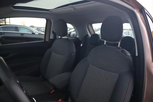Fiat 500 Icon 42 kWh Automaat Panoramadak Navigatie LED Carplay Android Bluetooth 16 inch LMV Clima Cruise Parkeersensor