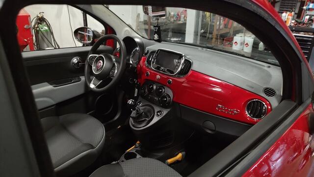 Fiat 500 500 C twinair turbo 80 pk airco navi lm velg