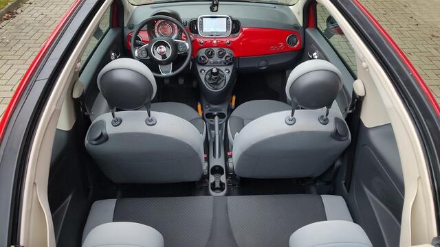 Fiat 500 500 C twinair turbo 80 pk airco navi lm velg