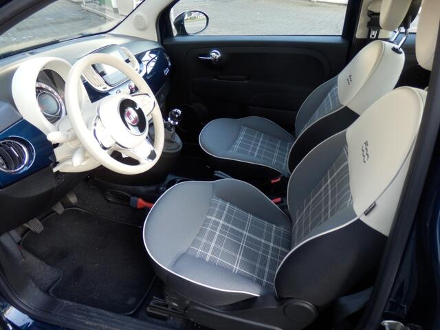 Fiat 500 1.2 Lounge I Airco I Nav. I Cruise contr. I Park. sens. achter I