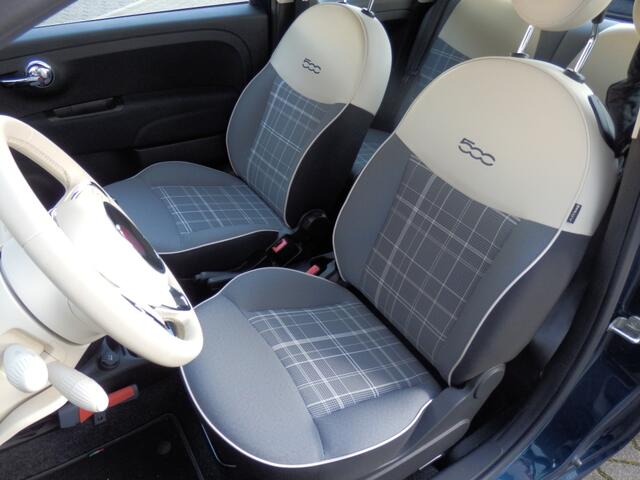 Fiat 500 1.2 Lounge I Airco I Nav. I Cruise contr. I Park. sens. achter I