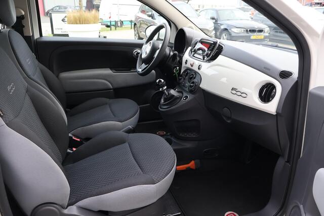 Fiat 500 Turbo Popstar Airco | NL-Auto | Volledige Historie | 1e Eigenaar