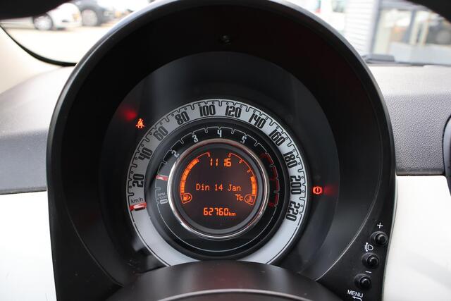 Fiat 500 Turbo Popstar Airco | NL-Auto | Volledige Historie | 1e Eigenaar