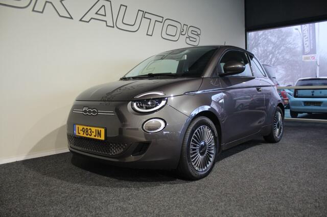 Fiat 500 ICON 42 KWH CARPLAY NAVI CLIMA CAMERA USB LED ALL-IN PRIJS!