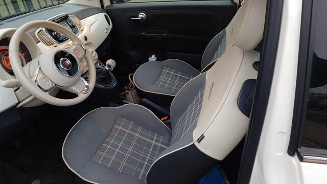 Fiat 500 0.9 TwinAir Lounge 80 pk | Airco | Panorama dak | Lichtmetalen velgen | Blue tooth