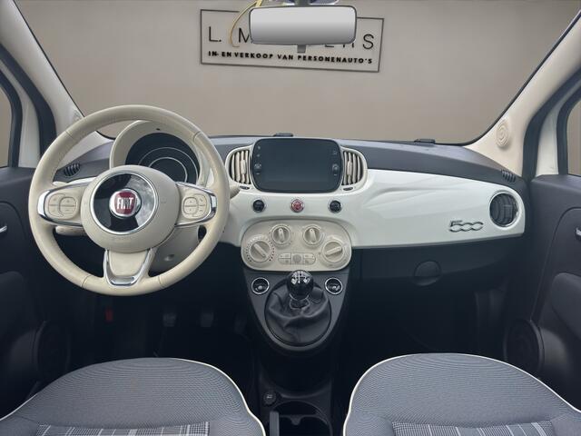 Fiat 500 0.9 TwinAir Turbo Lounge 2019 WIT | Panoramadak | Display | Crui