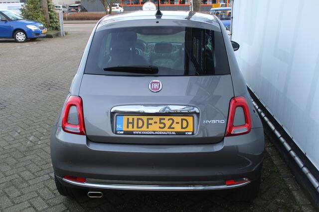 Fiat 500 1.0 Hybrid Dolcevita Panorama dak / Airco / Cruise control / Navigatie / AppleCarPlay/AndroidAuto