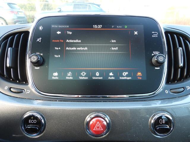Fiat 500 0.9 TwinAir Turbo Aut. Lounge AIRCO/PANODAK/PDC/LMV!