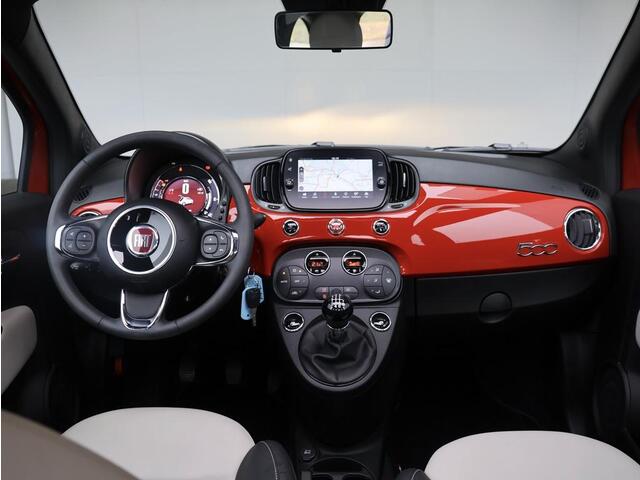 Fiat 500 1.0 Hybrid Dolcevita | Schuif-Dak | Groot navi |PDC Achter |