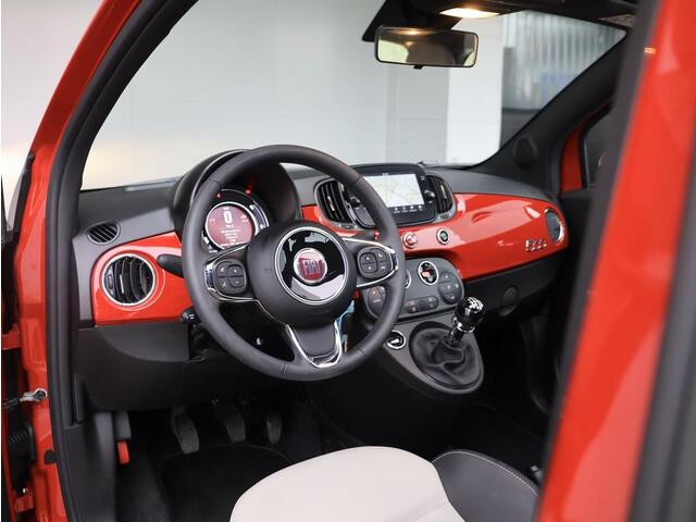 Fiat 500 1.0 Hybrid Dolcevita | Schuif-Dak | Groot navi |PDC Achter |