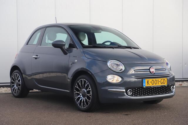 Fiat 500 1.0 Hybrid Star Panoramadak Half Leder Navigatie Clima Carplay 16 inch LMV Parkeersensor Bluetooth