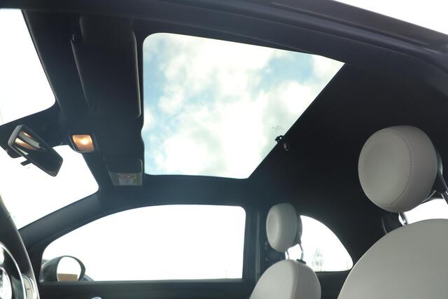 Fiat 500 1.0 Hybrid Star Panoramadak Half Leder Navigatie Clima Carplay 16 inch LMV Parkeersensor Bluetooth