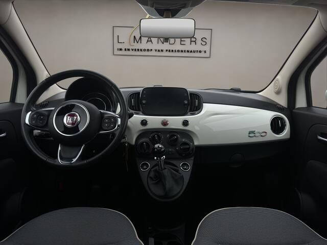 Fiat 500 1.2 Lounge Boretti 2019 WIT | Panoramadak | Display | PDC | Lede