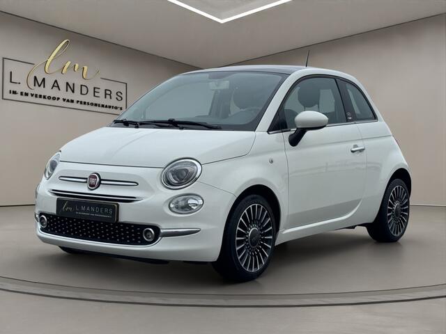 Fiat 500 1.2 Lounge Boretti 2019 WIT | Panoramadak | Display | PDC | Lede