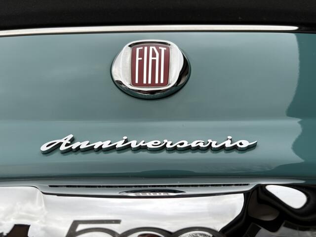 Fiat 500 Anniversario CABRIO | AIRCO | CRUISE | NL AUTO | PARK.SENS
