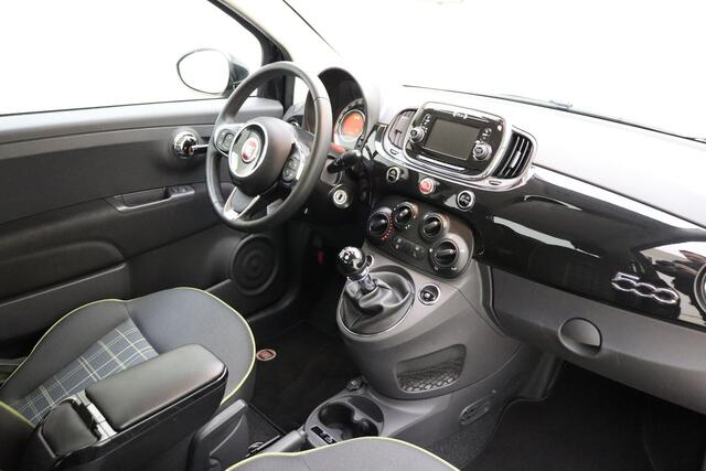 Fiat 500 0.9 TwinAir Turbo Lounge | Airco | Lichtmetalen velgen | Navigatiesysteem | Telefoonverbinding | Middenarmsteun