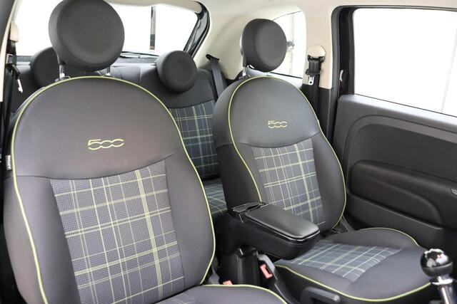 Fiat 500 0.9 TwinAir Turbo Lounge | Airco | Lichtmetalen velgen | Navigatiesysteem | Telefoonverbinding | Middenarmsteun