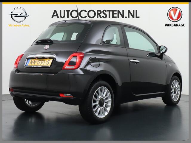 Fiat 500 1.0T TwinAir Airco Cruise Control Lmv 15" ABS ASR ESP BAS Pop Isofix Elektrische ramen CV-Afstand bediend Knie-Airbag Orig.NLse auto