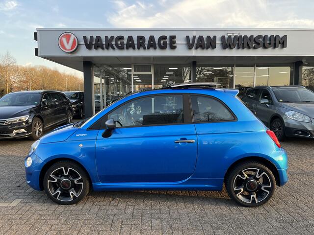 Fiat 500 1.0 Hybrid Sport Cruise Navi El.panodak Leer Pdc Nap