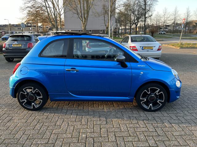 Fiat 500 1.0 Hybrid Sport Cruise Navi El.panodak Leer Pdc Nap