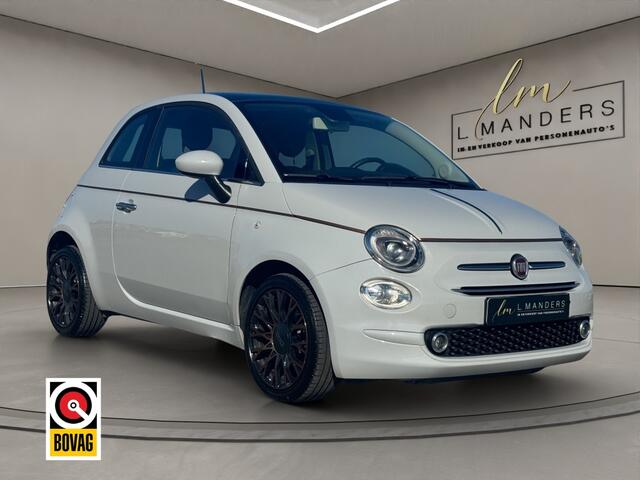 Fiat 500 1.2 Collezione 2019 GRIJS | Panoramadak | Leder | Airco | PDC